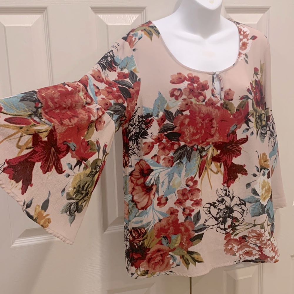 Jules & Leopold Floral Top ❤️New Listing❤️ - Picture 1 of 8